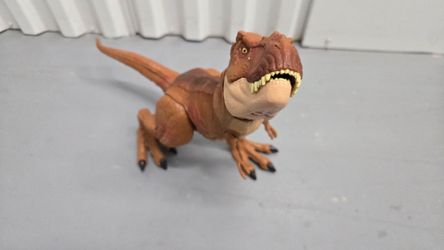 Brown Dinosaur Toy with Articulation
