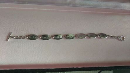 Sterling silver bracelet