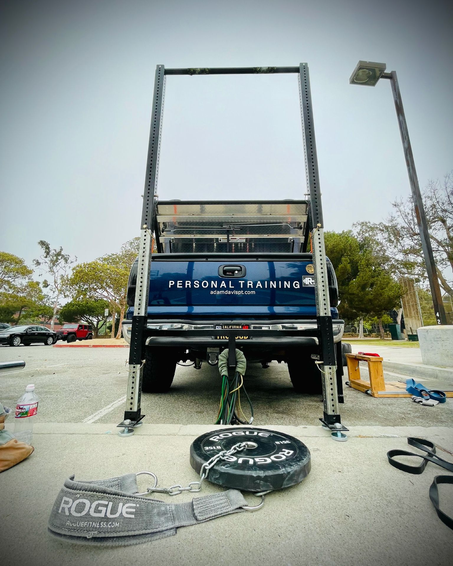 Fitness Equipment Trailer Hitch Squat Rack BeaverFit HitchFit