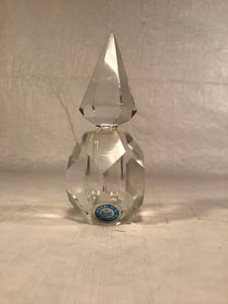 Vintage Crystal Perfume Bottle