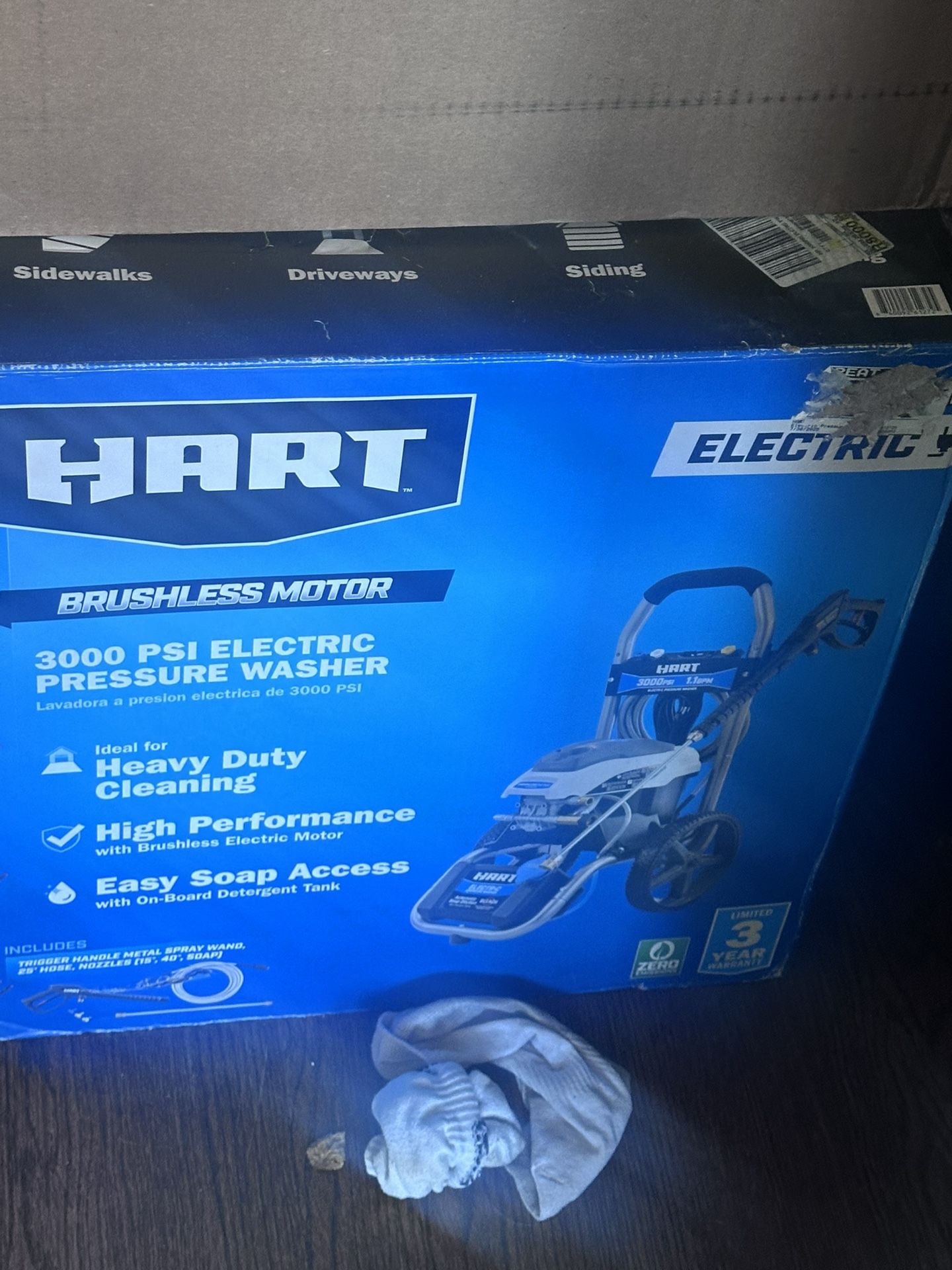Hart Electric Power Washer 3000 Psi