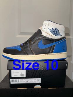 Jordan 1 Union Fragment Size 10 Sport Royal New