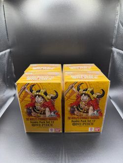 One Piece Card Game Double Pack Set 12 x4
