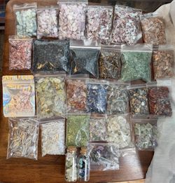 Crystal Chips, Intention Jars
