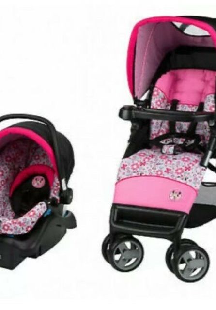 Minnie Mouse Car seat & Stroller