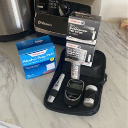 Walgreens True Metrics Glucose Monitor With 250 Sealed Blood Glucose Test Strips And Alcohol Prep Pads