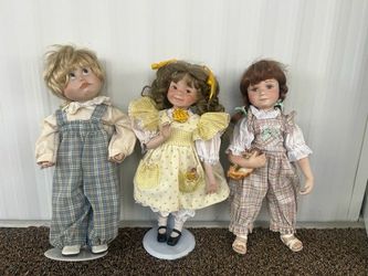 Collectible Porcelain Dolls
