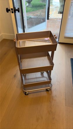 3-Tier Rolling Storage Cart