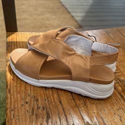 Sandals Leather Girotti Size 7 1/2