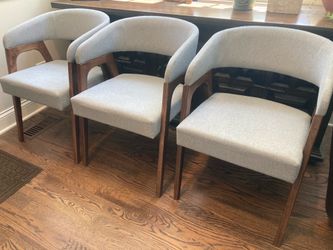 Mid Century Modern Chairs (3) beautiful design! Great price!!!