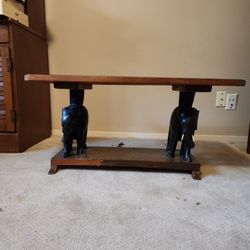 elephant coffee table