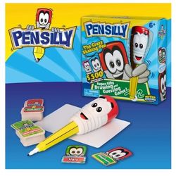 PenSilly Family Board Game for Kids & Adults | The Super Silly Drawing & Guessing Party Game

