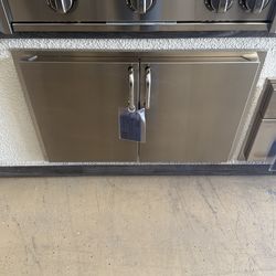 American Outdoor Grill 30-Inch Double Access Door - 20-30-SSD