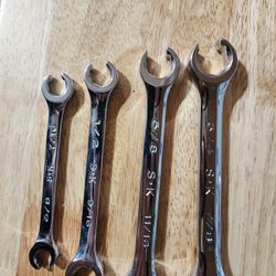 SK Tools 6 Point Flare Nut Wrench Set