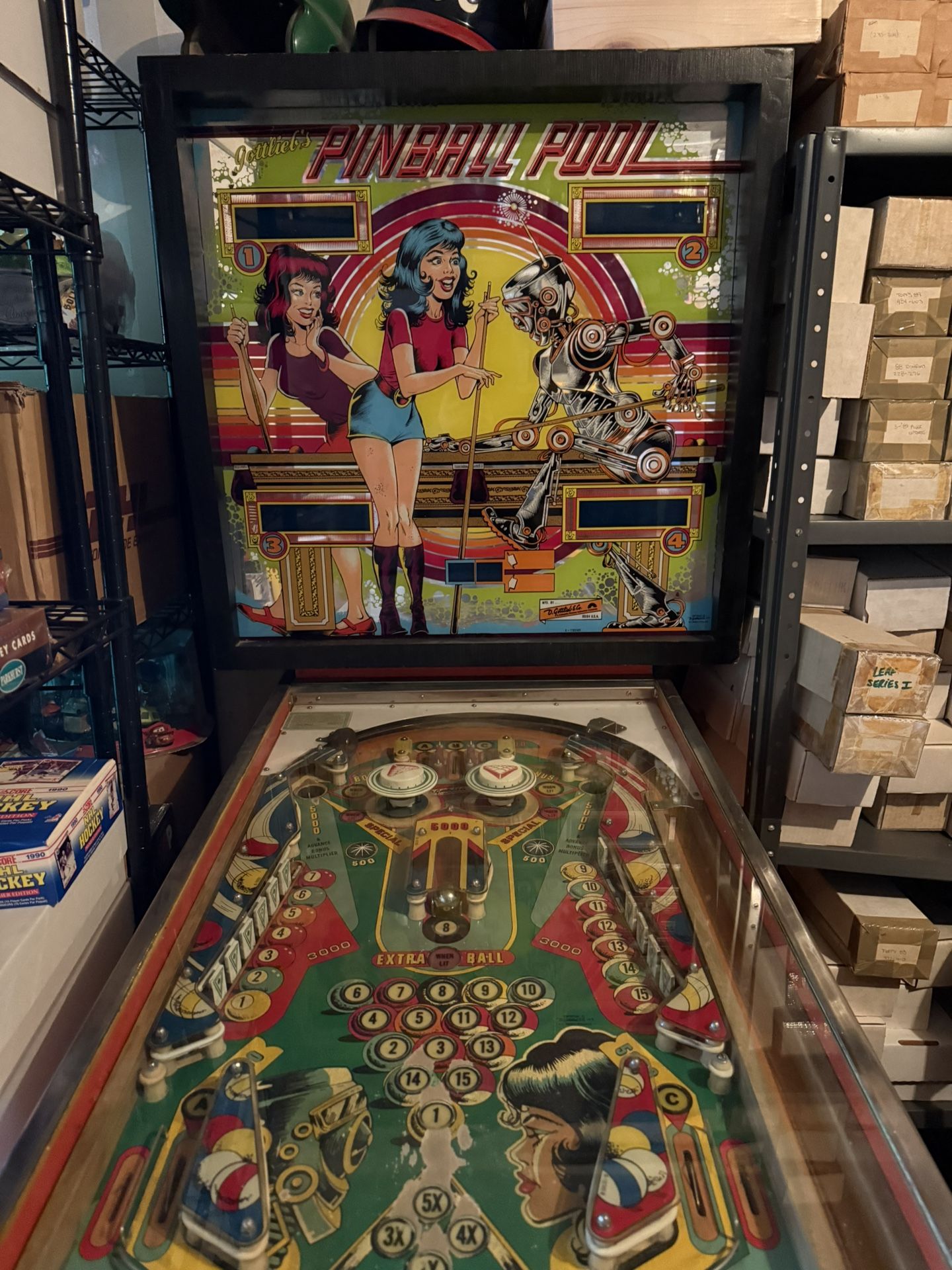 Vintage Pinball Machine