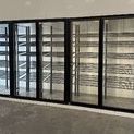 NSF Walk-In Cooler Merchandiser 4 Door with frame