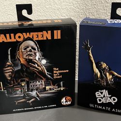 Neca Toys Halloween 2 & Evil Dead