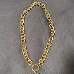 Forever 21 Gold Heart Chain with Clasp