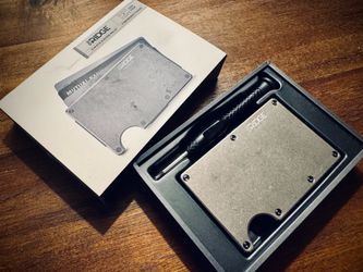 Ridge Wallet Stonewashed Titanium