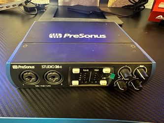 PreSonus STUDIO26C USB-C Audio Interface with StudioOne Artist Software image 1 PreSonus STUDIO26C USB-C Audio Interface with StudioOne Artist Softwar