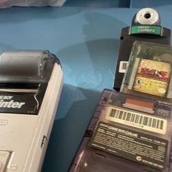 Nintendo Color, Camera And Printer 