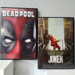 Marvel/DC DVD Combo