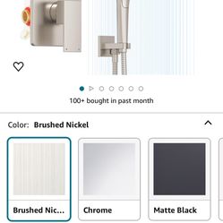 Shower System Real Brass