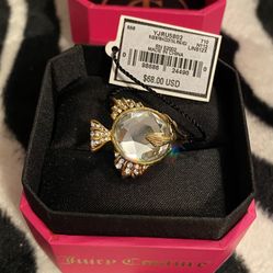 juicy couture fish ring size 7