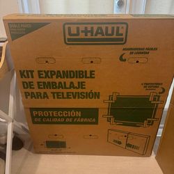 UHaul TV moving box