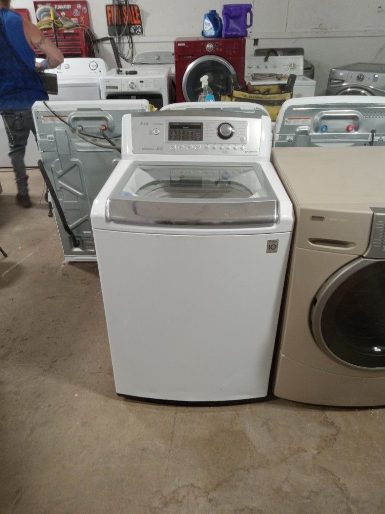 LG Top Load Wash Machine Huge Capacity Free Drop Off Vancouver Area 30 day Complete Warranty