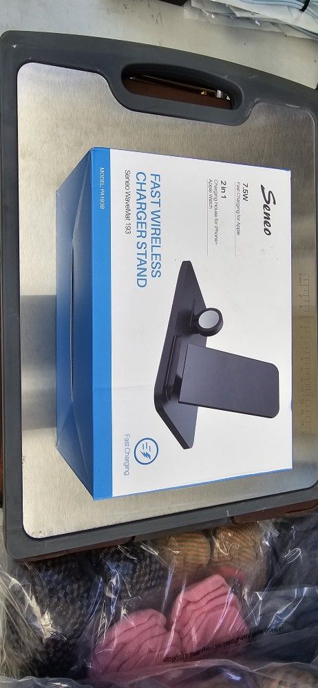 2 In 1 Wireless Charger Stand 