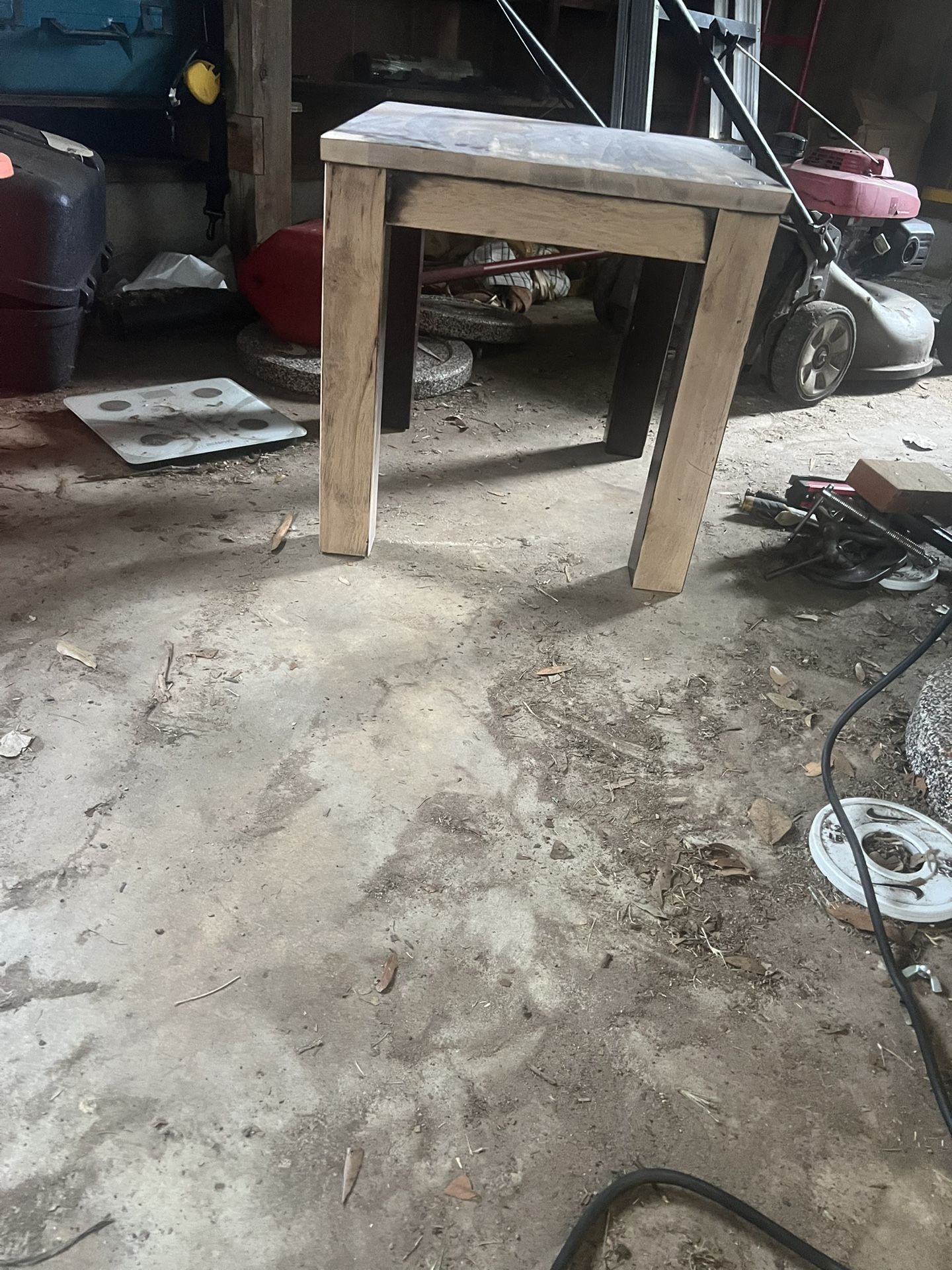 Sanding Down Little Table