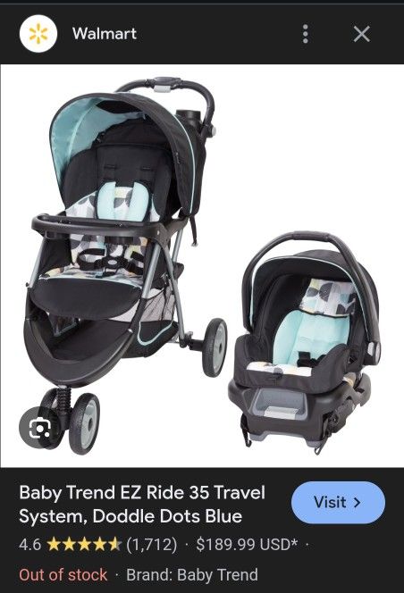 Baby Trend EZ Ride 35 Travel System