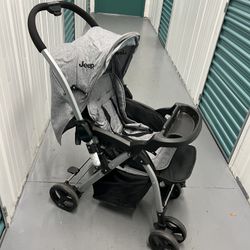 Jeep Reversible Handle Baby Stroller 