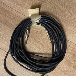 Guitar Instrument Cable 1/4” Ts