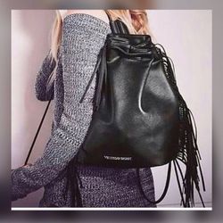 VS Black Fringe backpack 🎒