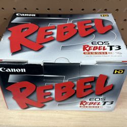 NEW! Canon EOS Rebel T3 Digital SLR Camera with EFS 18-55mm Lens