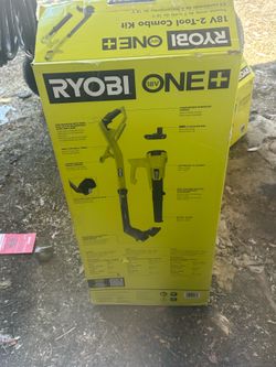 Ryobi Blower and Weed Wacker