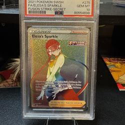Elesa’s Sparkle 275/264 PSA 10