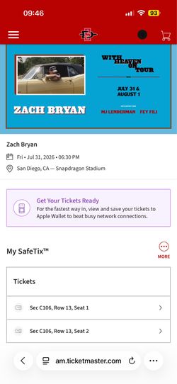Zach Bryan - July 31
