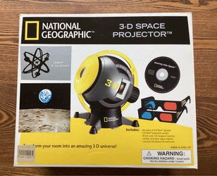 Vintage 2003 National Geographic 3-D Space Projector
