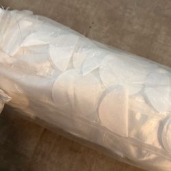Taffeta Fabric - Petal White Taffeta One Roll