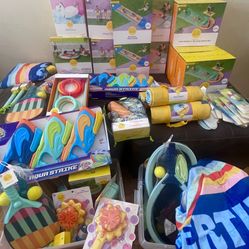 Summertime!! Water Slides/Splash Pads, Water Guns, Picnic Blankets, Beach Towels & More!