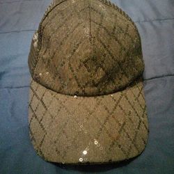Lady Sequin Mesh Baseball Cap Trucker Sun Hat Adjustable Breathable Sports.