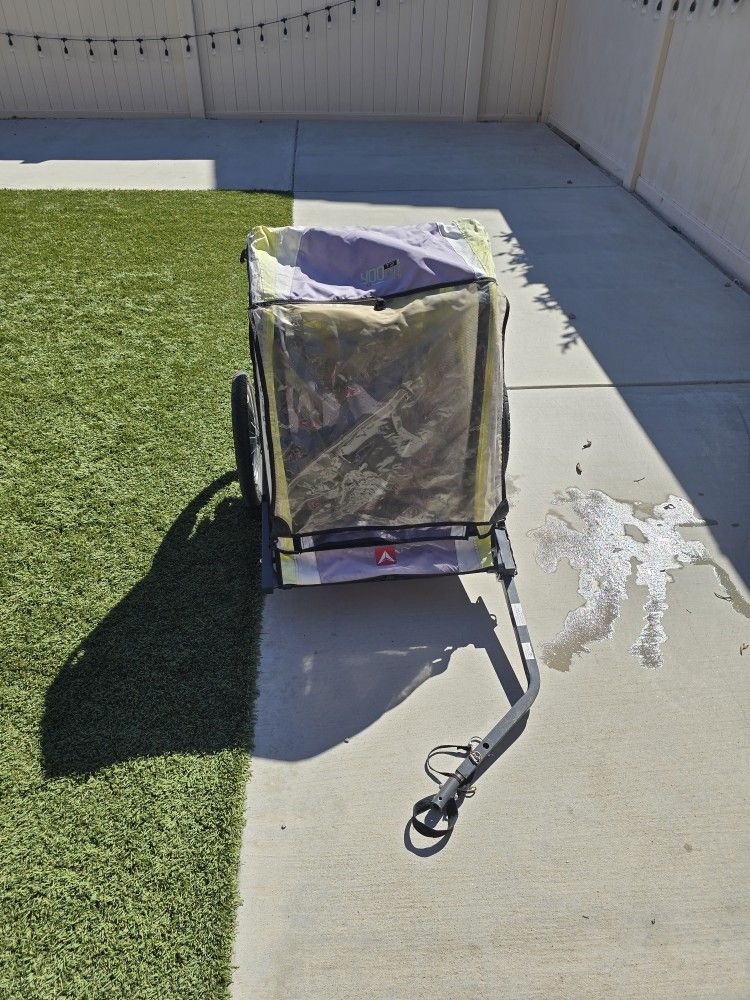 Kids Ride Along Bike Trailer