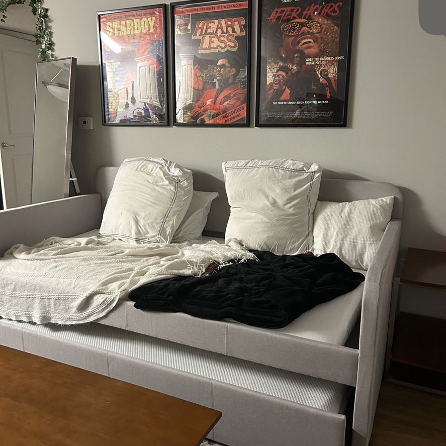 daybed with trundle (mattresses included)