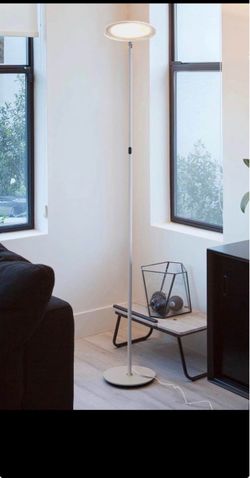 Tall LED Torchiere Floor Lamp