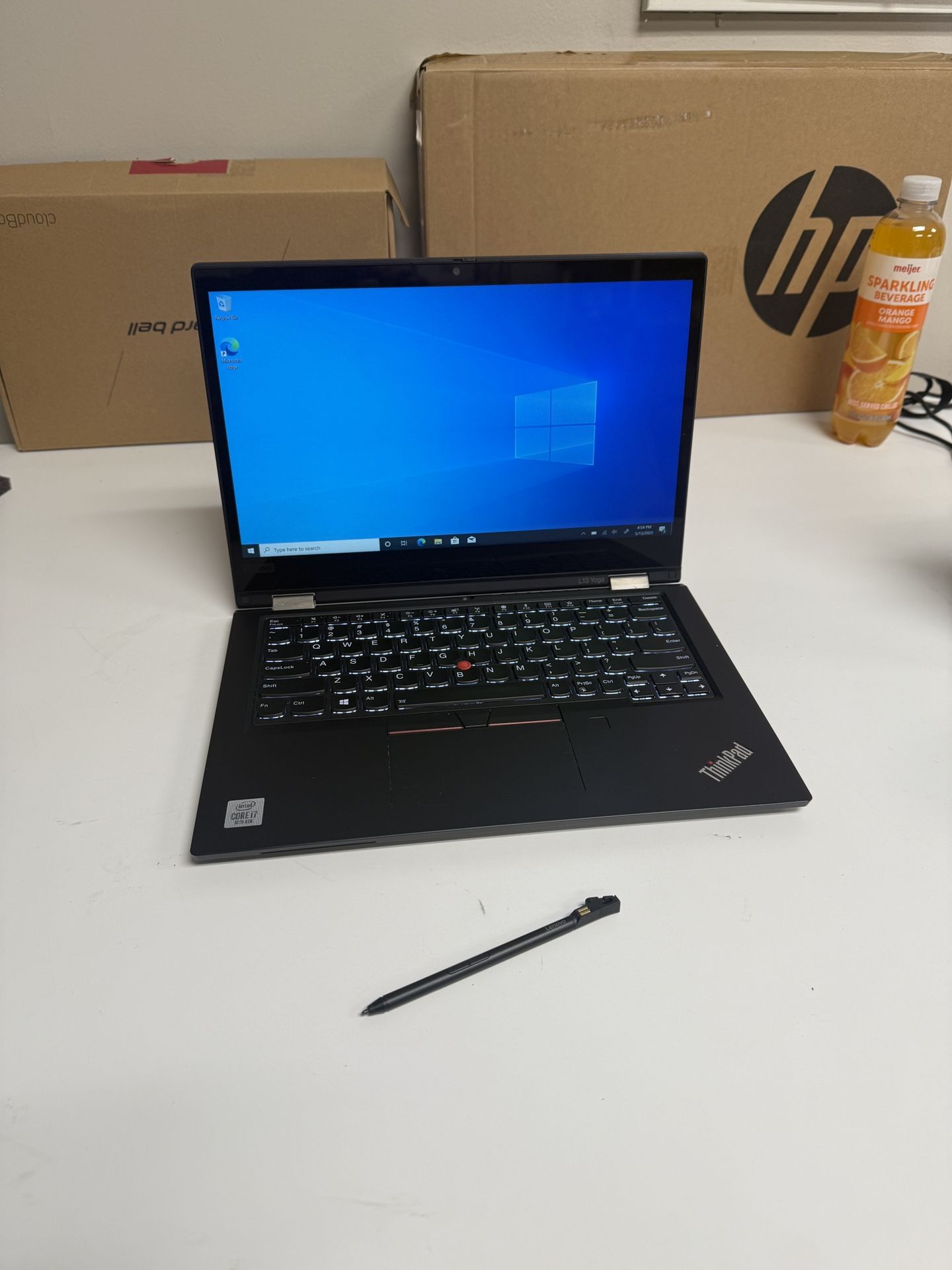 Lenovo ThinkPad L13 Yoga 2-IN-1 Laptop 1.8ghz Quad Core i7-10510U 10th Gen 16gb RAM 512gb SSD Windows 10 Pro