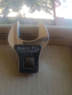 Snap on crowfoot wrench