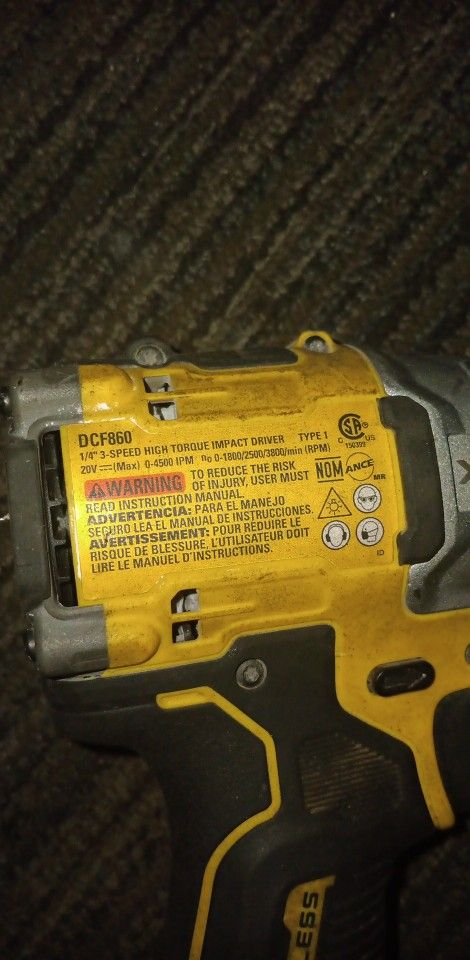 20 V Dewalt Xr Impact Driver